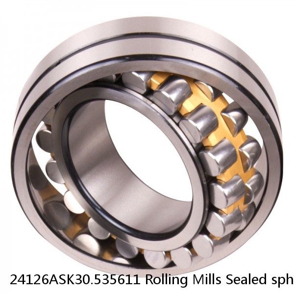 24126ASK30.535611 Rolling Mills Sealed spherical roller bearings continuous casting plants