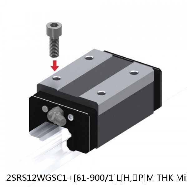 2SRS12WGSC1+[61-900/1]L[H,​P]M THK Miniature Linear Guide Full Ball SRS-G Accuracy and Preload Selectable