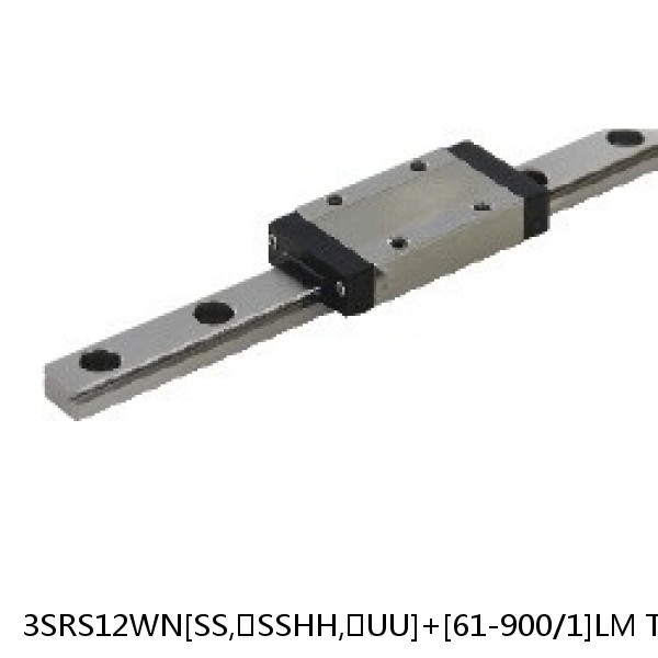 3SRS12WN[SS,​SSHH,​UU]+[61-900/1]LM THK Miniature Linear Guide Caged Ball SRS Series