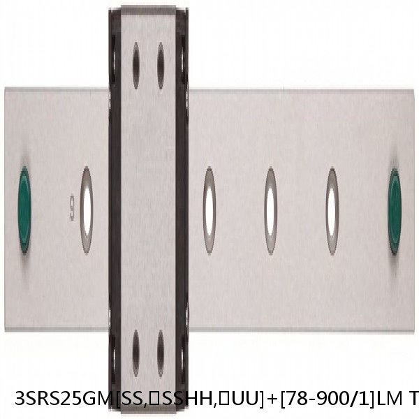 3SRS25GM[SS,​SSHH,​UU]+[78-900/1]LM THK Miniature Linear Guide Full Ball SRS-G Accuracy and Preload Selectable