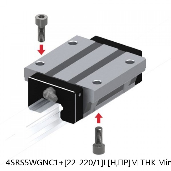 4SRS5WGNC1+[22-220/1]L[H,​P]M THK Miniature Linear Guide Full Ball SRS-G Accuracy and Preload Selectable