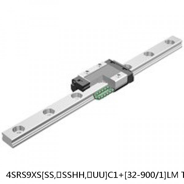 4SRS9XS[SS,​SSHH,​UU]C1+[32-900/1]LM THK Miniature Linear Guide Caged Ball SRS Series