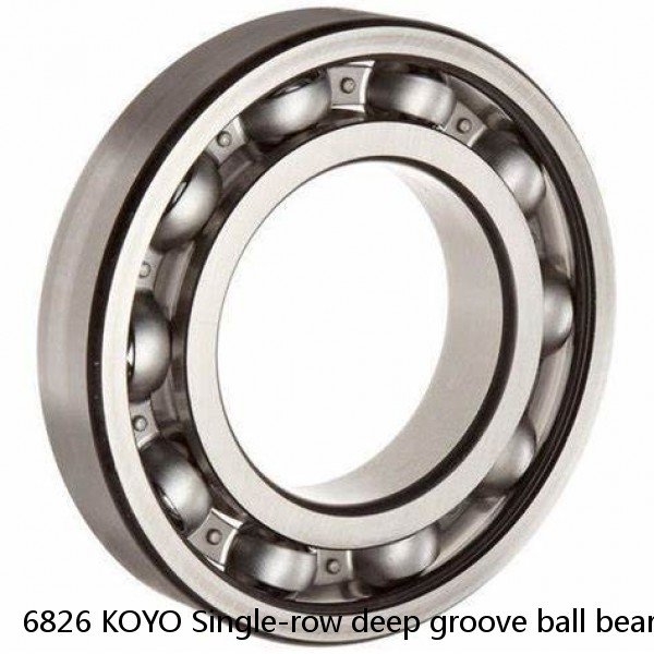 6826 KOYO Single-row deep groove ball bearings #1 small image