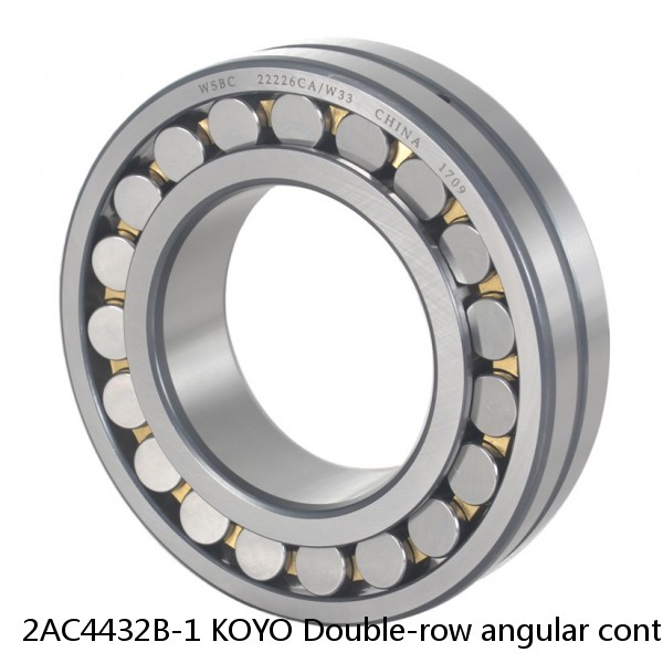 2AC4432B-1 KOYO Double-row angular contact ball bearings #1 small image