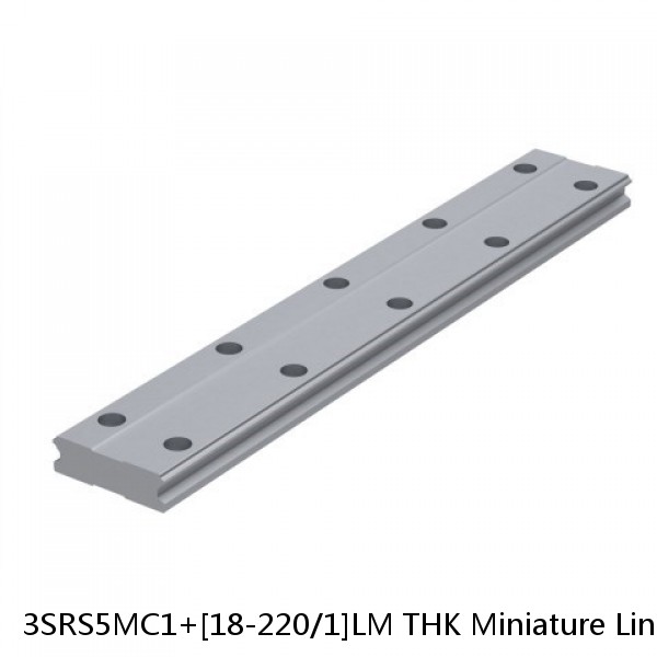 3SRS5MC1+[18-220/1]LM THK Miniature Linear Guide Caged Ball SRS Series #1 small image