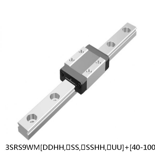 3SRS9WM[DDHH,​SS,​SSHH,​UU]+[40-1000/1]L[H,​P]M THK Miniature Linear Guide Caged Ball SRS Series
