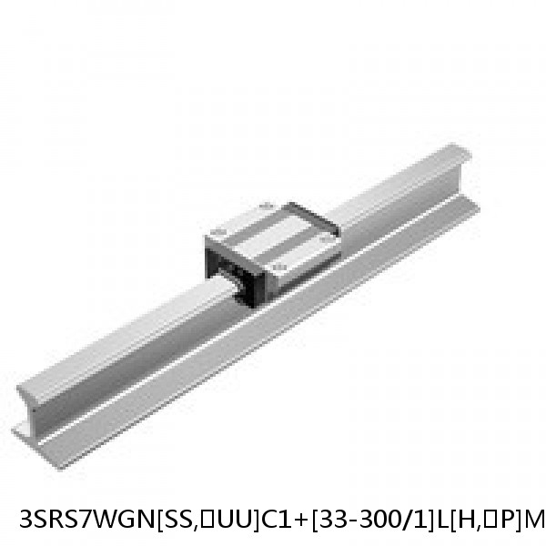 3SRS7WGN[SS,​UU]C1+[33-300/1]L[H,​P]M THK Miniature Linear Guide Full Ball SRS-G Accuracy and Preload Selectable