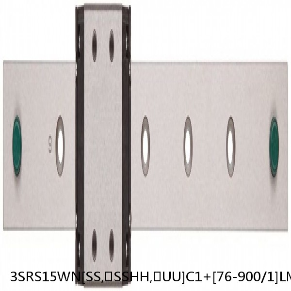 3SRS15WN[SS,​SSHH,​UU]C1+[76-900/1]LM THK Miniature Linear Guide Caged Ball SRS Series