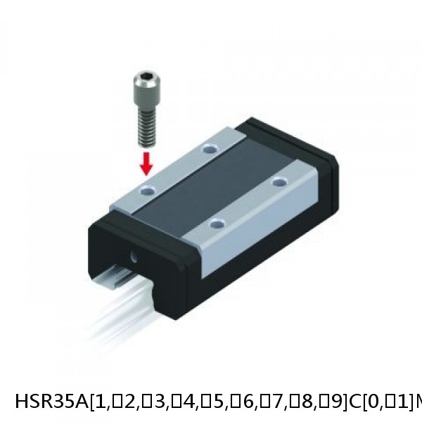 HSR35A[1,​2,​3,​4,​5,​6,​7,​8,​9]C[0,​1]M+[123-2520/1]L[H,​P,​SP,​UP]M THK Standard Linear Guide Accuracy and Preload Selectable HSR Series