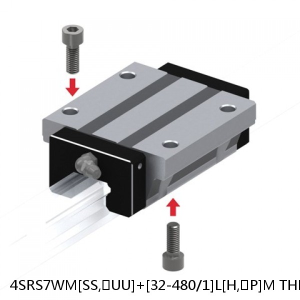 4SRS7WM[SS,​UU]+[32-480/1]L[H,​P]M THK Miniature Linear Guide Caged Ball SRS Series