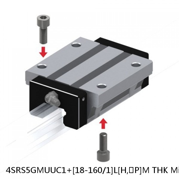 4SRS5GMUUC1+[18-160/1]L[H,​P]M THK Miniature Linear Guide Full Ball SRS-G Accuracy and Preload Selectable