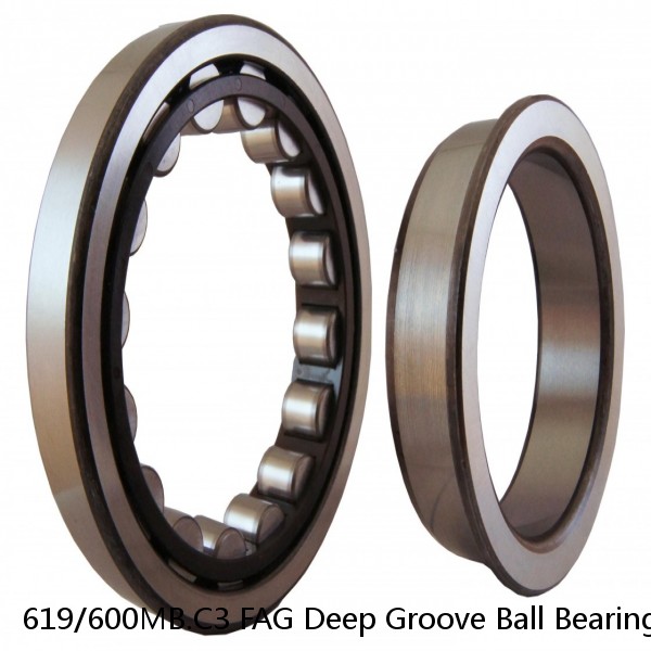 619/600MB.C3 FAG Deep Groove Ball Bearings #1 image