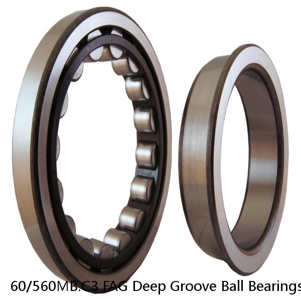 60/560MB.C3 FAG Deep Groove Ball Bearings #1 image