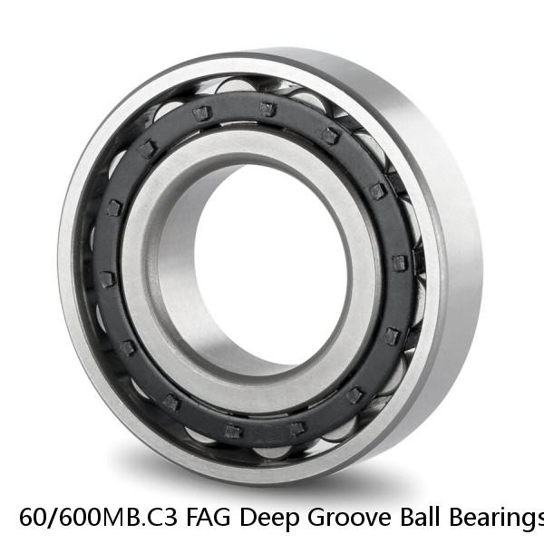60/600MB.C3 FAG Deep Groove Ball Bearings #1 image