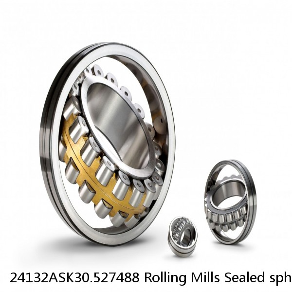 24132ASK30.527488 Rolling Mills Sealed spherical roller bearings continuous casting plants #1 image
