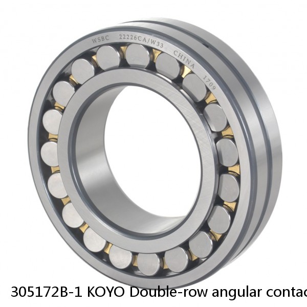 305172B-1 KOYO Double-row angular contact ball bearings #1 image