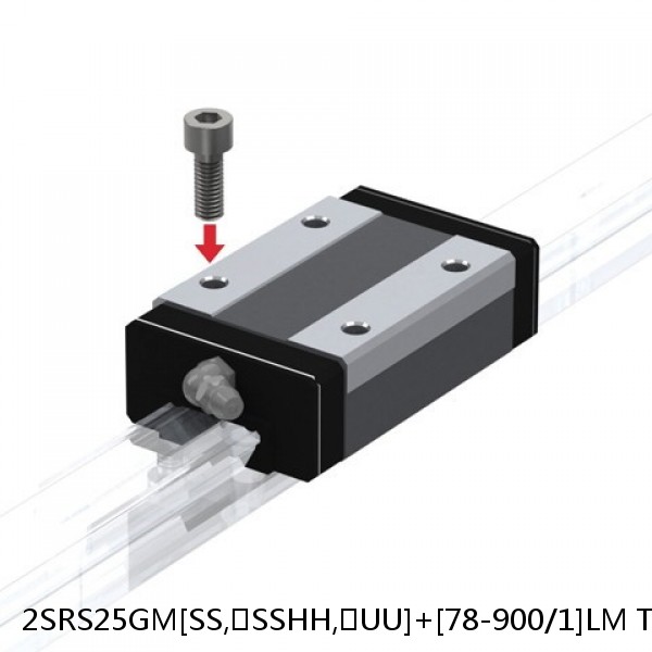 2SRS25GM[SS,​SSHH,​UU]+[78-900/1]LM THK Miniature Linear Guide Full Ball SRS-G Accuracy and Preload Selectable #1 image