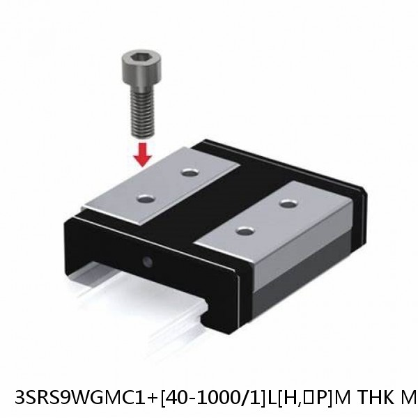 3SRS9WGMC1+[40-1000/1]L[H,​P]M THK Miniature Linear Guide Full Ball SRS-G Accuracy and Preload Selectable #1 image