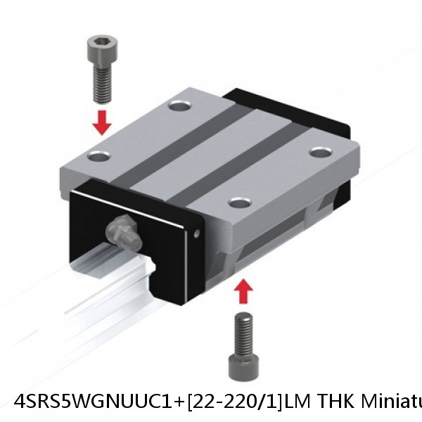 4SRS5WGNUUC1+[22-220/1]LM THK Miniature Linear Guide Full Ball SRS-G Accuracy and Preload Selectable #1 image