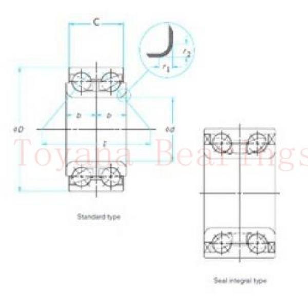 Toyana 33011 A tapered roller bearings #2 image
