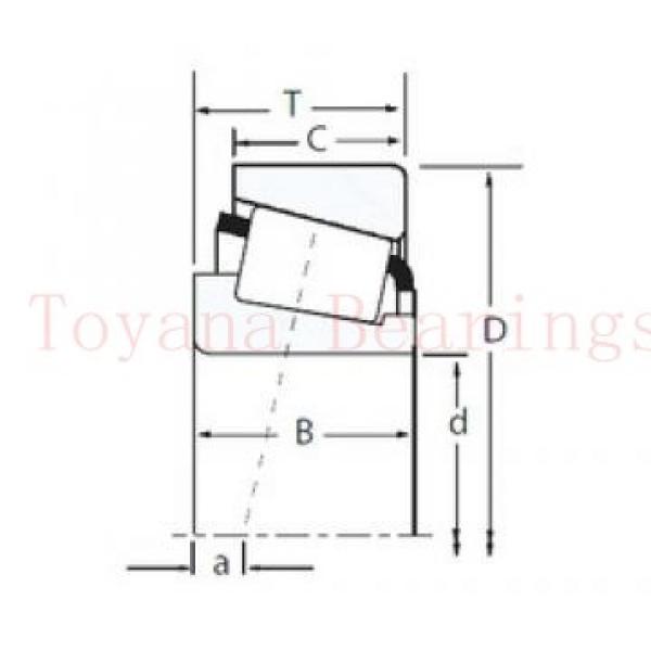 Toyana 63208-2RS deep groove ball bearings #1 image